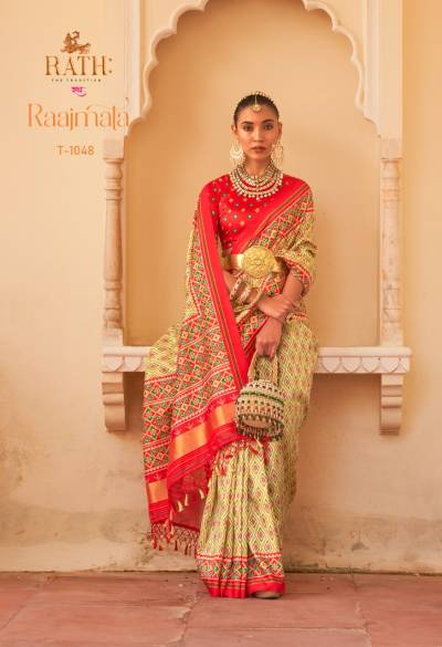 Raajmata By Rewaa Silk Partywear Saree Collection